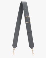 Adjustable shoulder strap with gold clips for bags