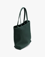 Tote bag with long handles displayed on a plain background.