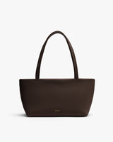 Tote bag with two handles on display.