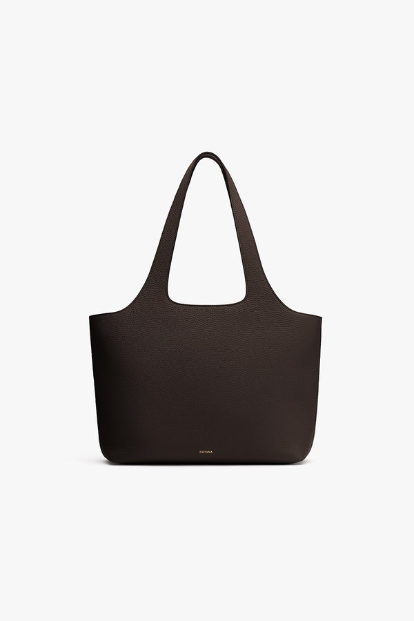 System Zipper Tote 13-inch Mocha / One Size