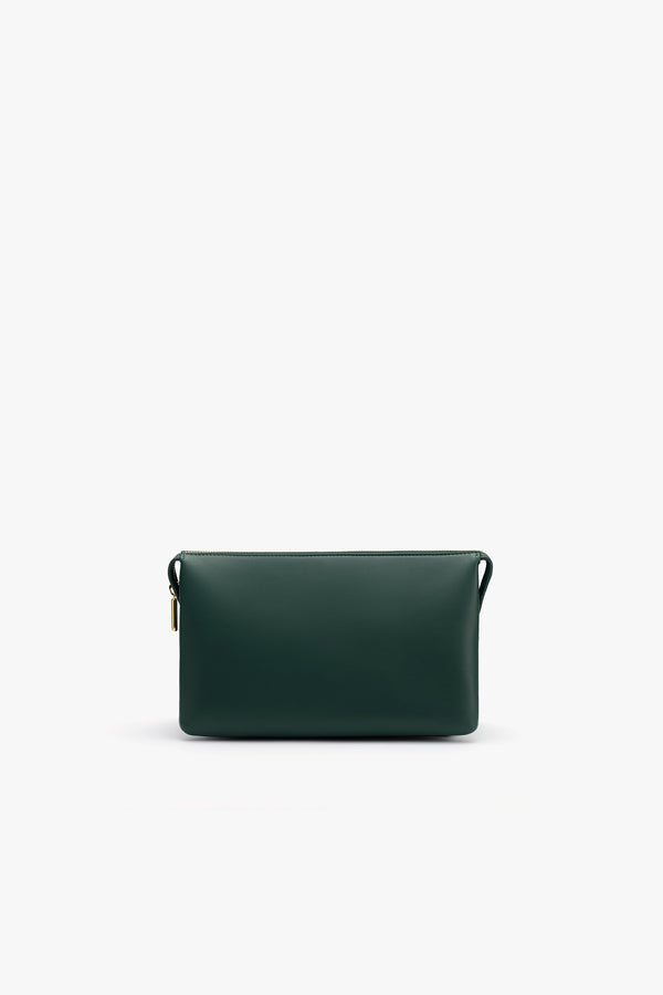 Tria Clutch (Lamb/Snake) Forest / One Size