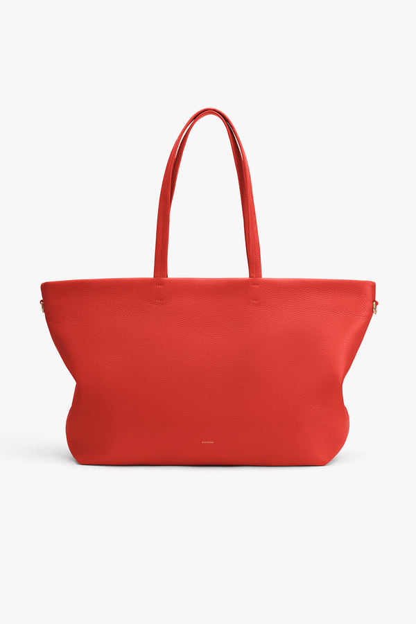 Classic Easy Zipper Tote Chili / One Size