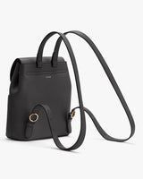 Backpack with a top handle and adjustable straps