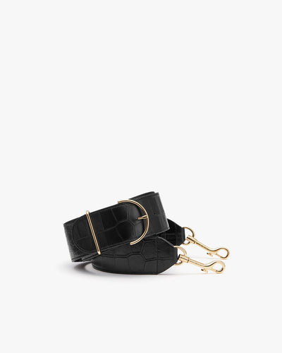 Belt with multiple metal clips attached