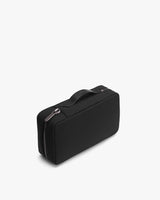 Small rectangular bag with a zipper and handle