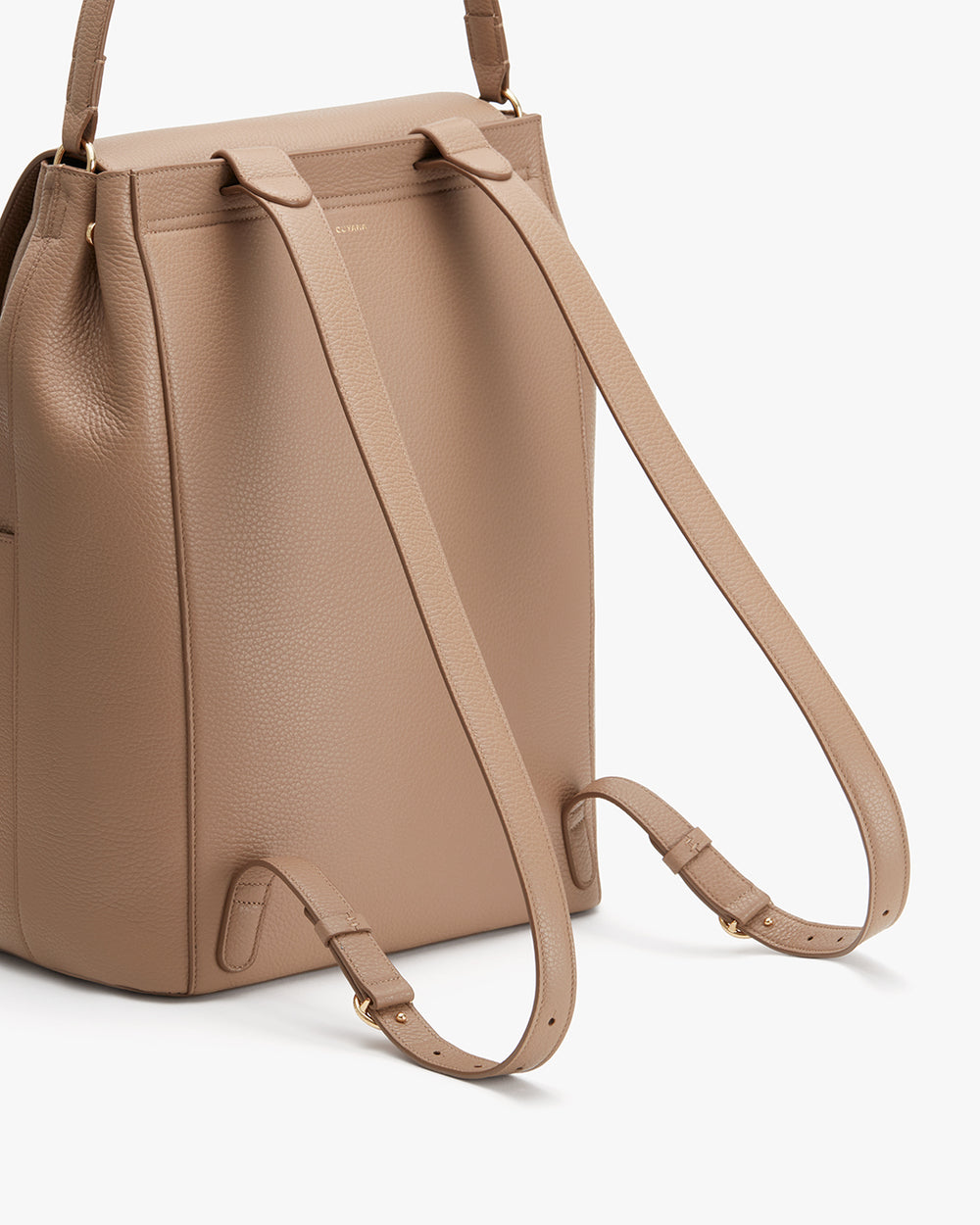 Backpack with adjustable straps and a visible handle.