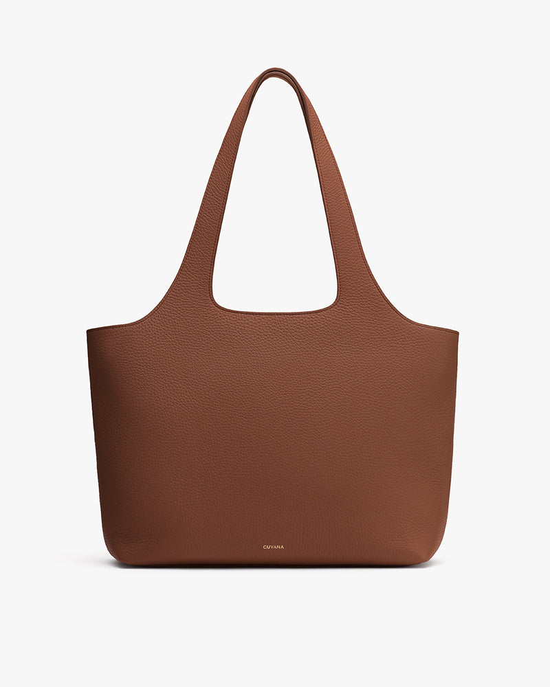 Large tote bag with two shoulder straps.