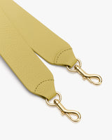 Two detachable bag straps with metal clasps.