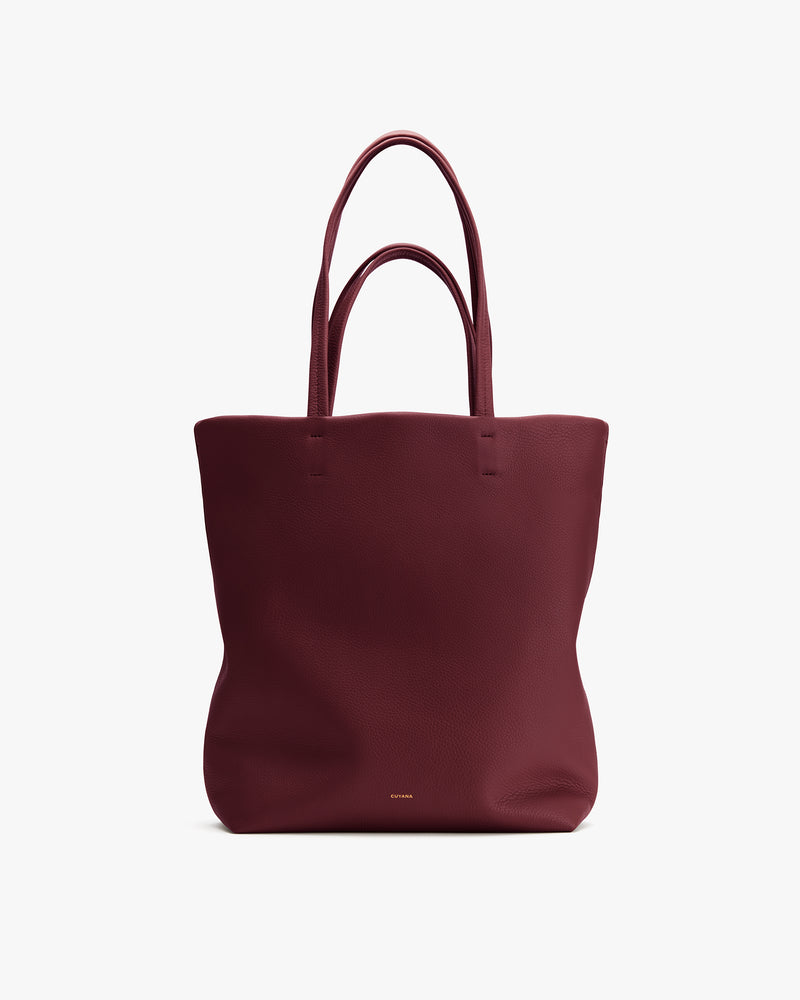 A large tote bag with two handles.