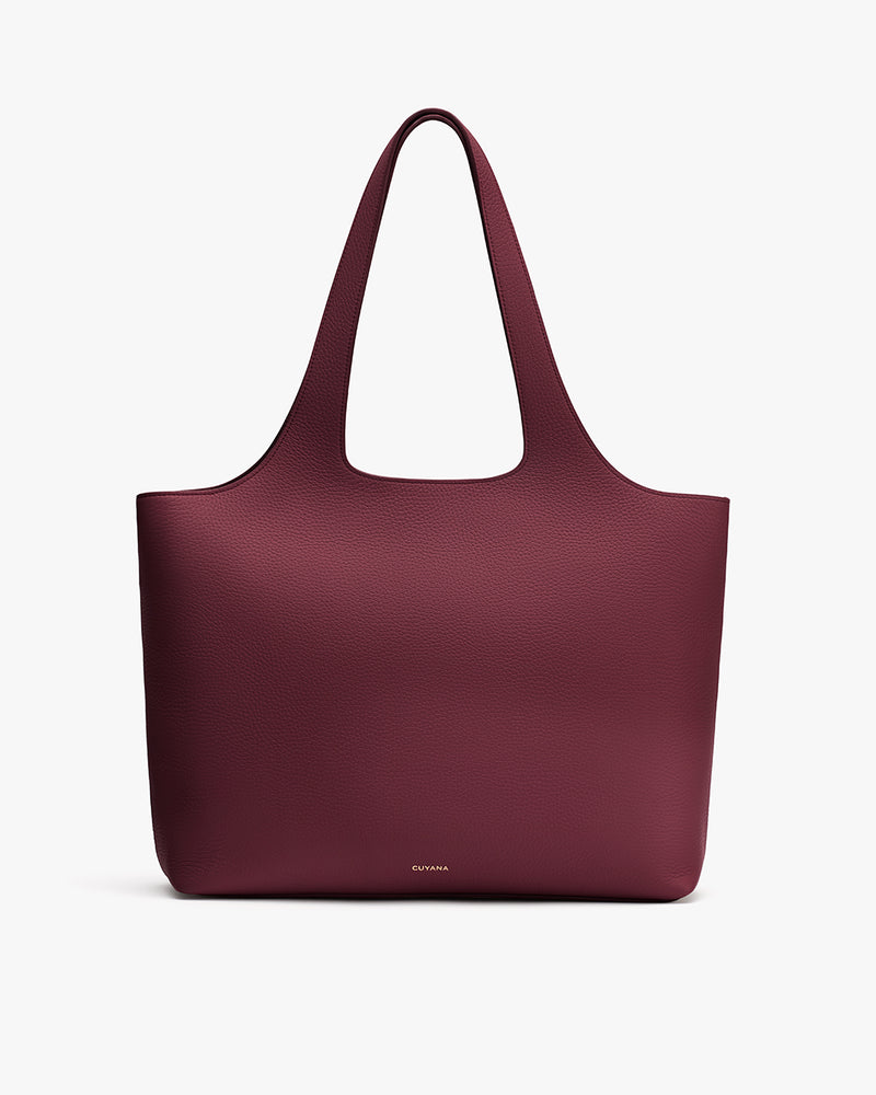 Simple tote bag with two handles.