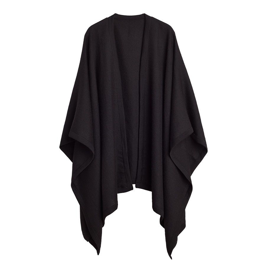 A draped cape on a white background