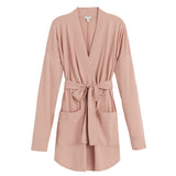 Robe with belt and two pockets