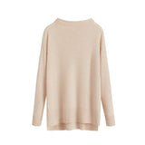Plain sweater displayed on a plain background.
