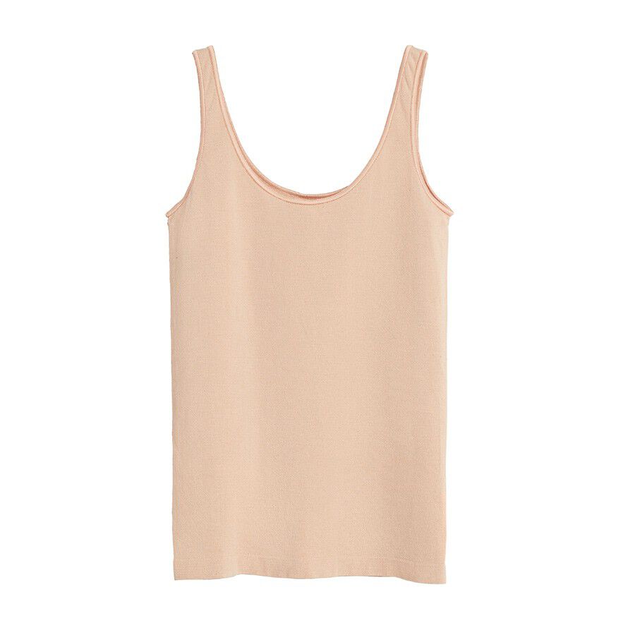 Sleeveless tank top on a plain background.